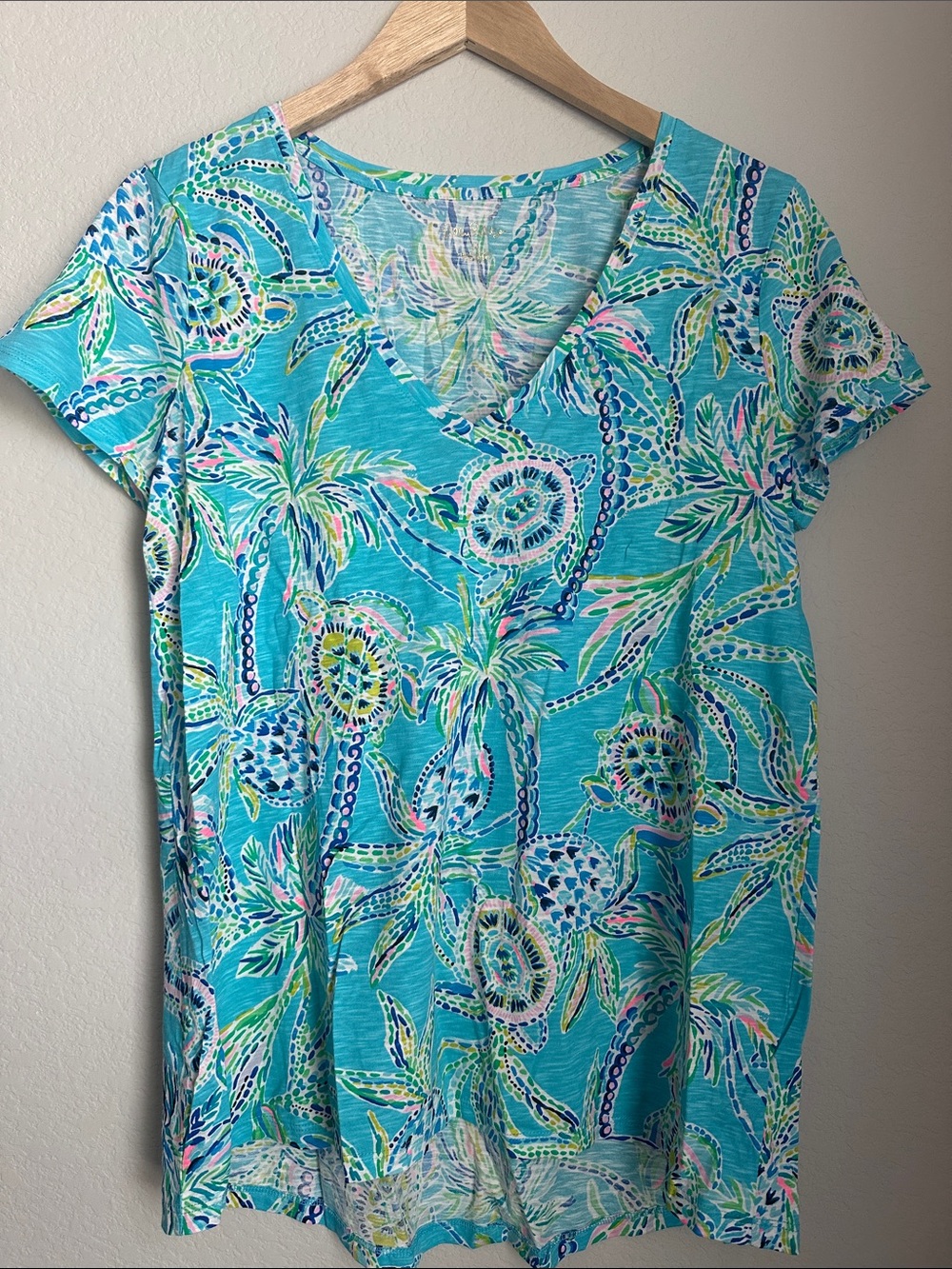 Lilly Pulitzer Etta V-Neck Top